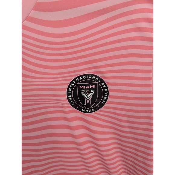 Adidas Inter Miami Lionel Messi Men's Aeroready Pink Soccer Jersey Shirt, 2XL - Picture 3 of 8